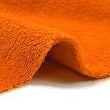 Tela de esponja de bambú naranja vendida por metro