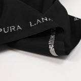 Gabardina de lana virgen negra