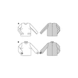 Burda boss n ° 5701: Blouse
