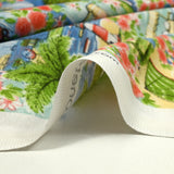 Beautiful summer printed polycoton at the beach