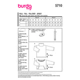 Burda boss n ° 5710: sweater