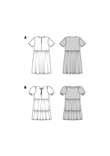 Burda Kids Boss N ° 9212: Vestido