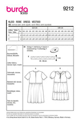 Burda Kids Boss N ° 9212: Vestido