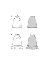 Patron Burda Enfant n°9238 : Robe