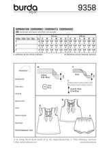 Burda Boss N ° 9358: Vestido fluido y bragas