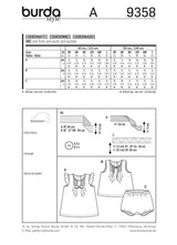 Burda Boss N ° 9358: Vestido fluido y bragas