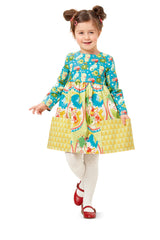 Patrón N ° 9373 Burda: vestido hinchado