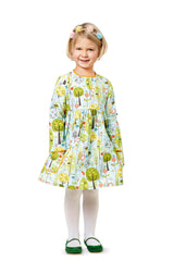 Patrón N ° 9373 Burda: vestido hinchado