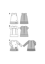Patron n ° 9380 Burda: Children's dress