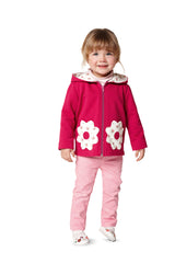 Patrón N ° 9425: chaqueta, sudadera con capucha