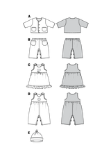 Jefe N ° 9831: Baby Girl Set
