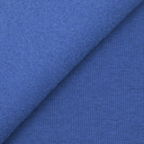 Tissu sweat minkee épais bleu bleuet