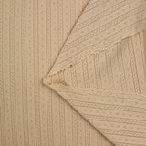 100% de jersey de algodón beige