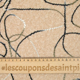 Lainage bouclette fantaisie Sophia beige