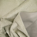 Velours côtelé sherpa double face beige