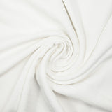 Sergé polyester satiné Astrid blanc