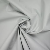 Coton imperméable fin blanc glacier