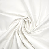 Tela de sarga de viscosa recubierta impermeable de color blanco
