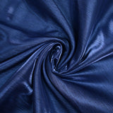 Polyester effet lamé bleu