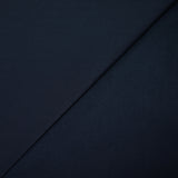 Satin duchesse double face polycoton bleu marine