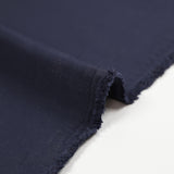 Ottoman de polyester bleu marine