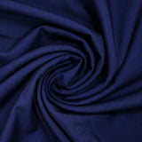 Toile polyester Marie bleu marine
