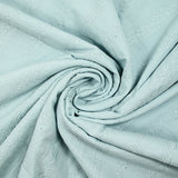 Broderie anglaise Mary bleu glacier
