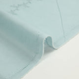 Broderie anglaise Mary bleu glacier