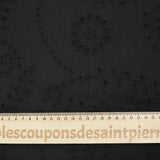Broderie anglaise Willie noire