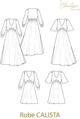 Couture pattern Calista dress