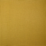 Popeline de coton imprimée à carreaux jaune miel