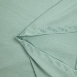 Opaline green cotton jersey