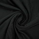 Jersey de coton côtelé Salma noir