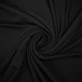 Crépon de viscose noir