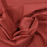 Coton uni brique