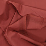 Coton uni brique