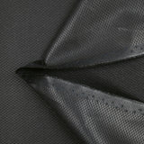 Piqué de coton Ninon brillant noir