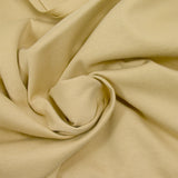 Jersey de algodón interlock de doble cara beige