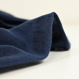 Jersey de coton bleu nuit