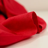 Red cotton jersey