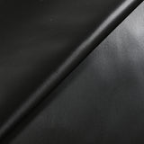 Satin duchesse stretch ciré noir