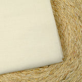Ivory herringbone silk and wool