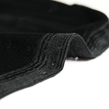 Black corduroy jersey