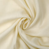 Ivory herringbone silk and wool