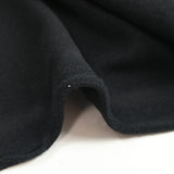 Jersey de polyester envers polaire noir