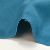 Heather turquoise blue cotton jersey