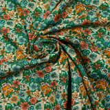 Coton liberty ® Scotty’s Tiger orange au mètre