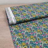 Coton liberty ® Scotty’s Tiger rose au mètre