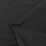 Maille de viscose satinée noir