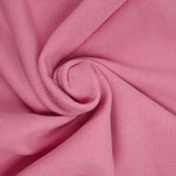 Pink wool-blend velvet